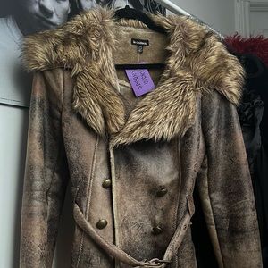 2000s y2k penny lane biker jacket